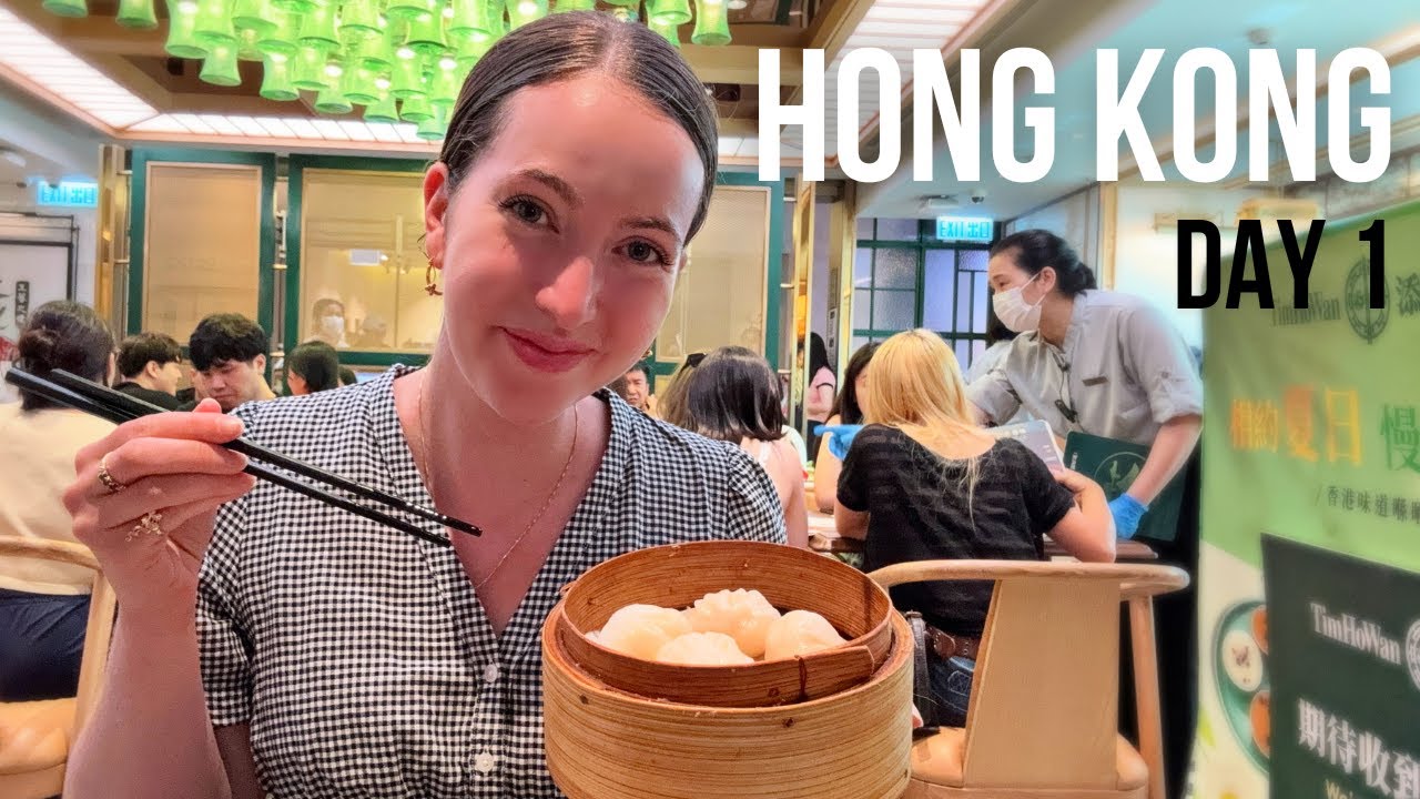 Hong Kong (Day 1) | Peak Tram, Dim Sum, Labubu