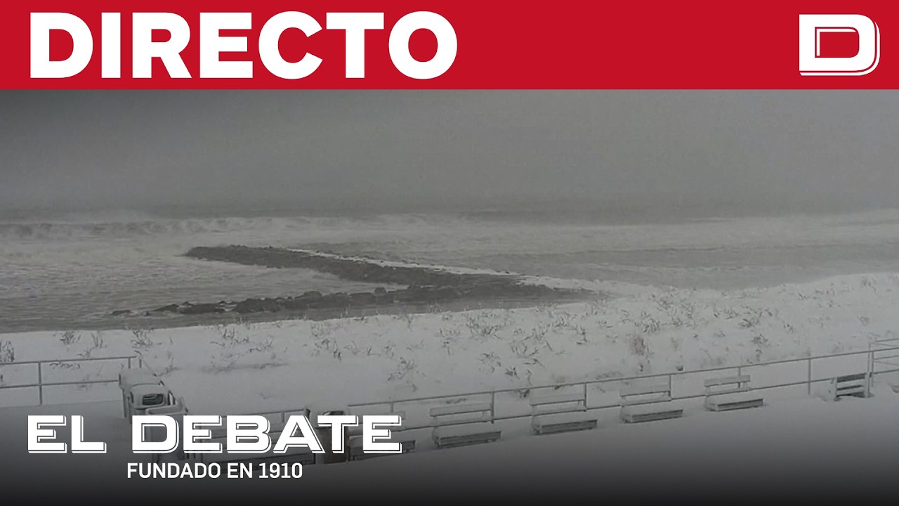 DIRECTO | Increíble temporal de nieve en EE.UU con un Nueva York teñida de blanco