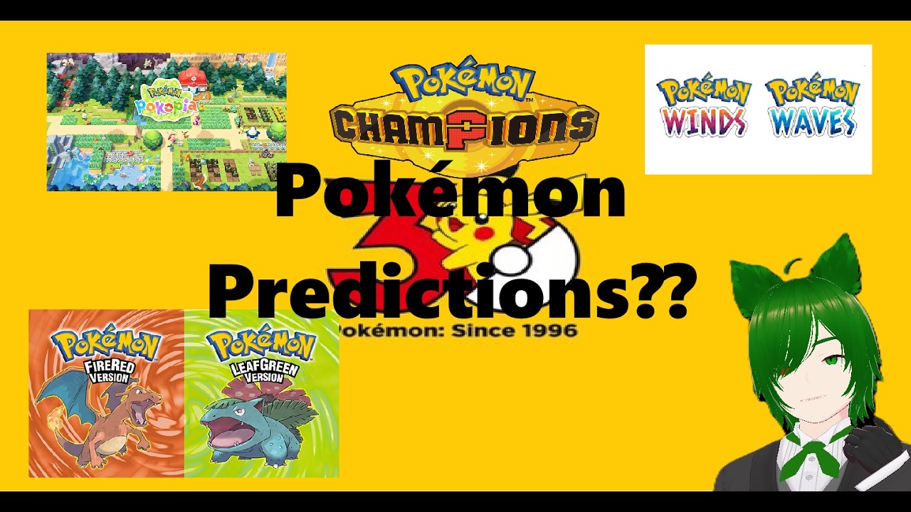 Pokémon Presents 30th Anniversary Predictions?