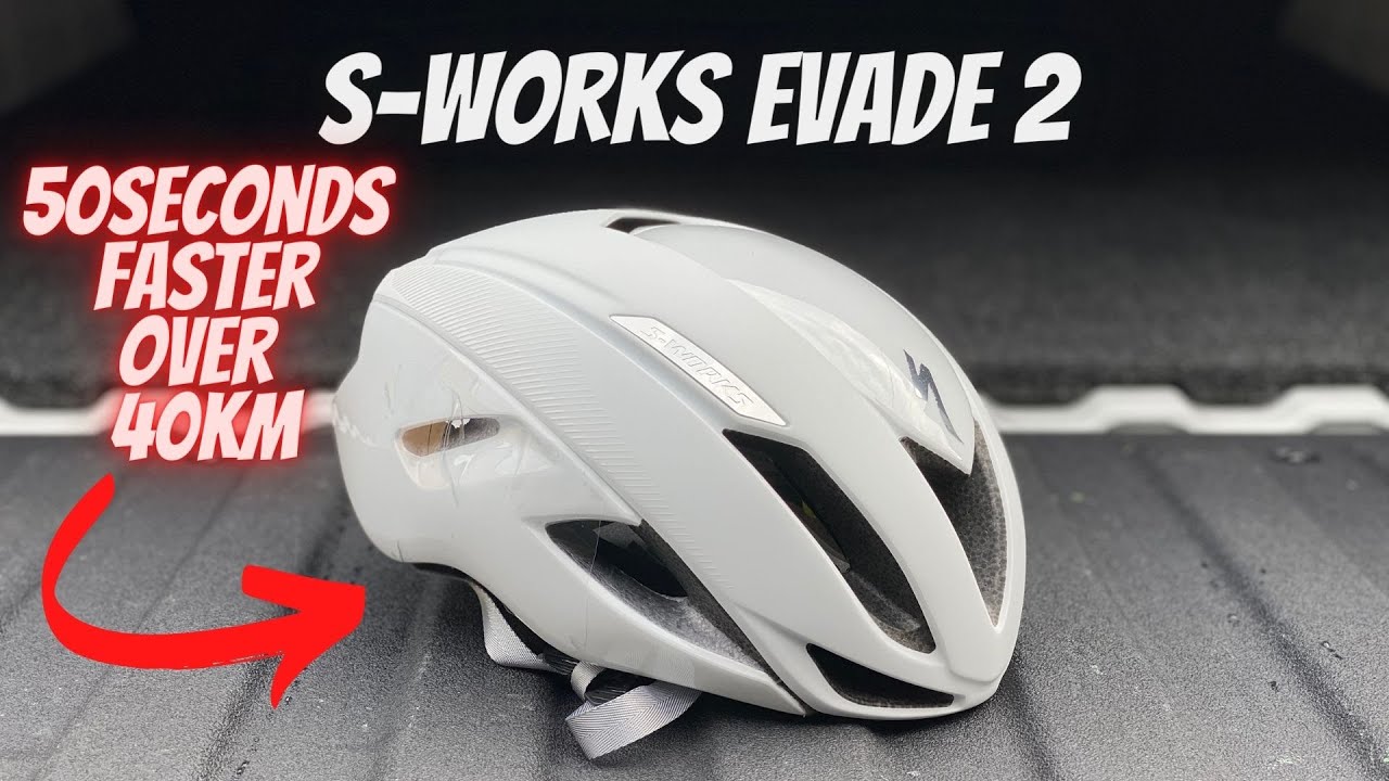 SPECIALIZED S-WORKS EVADE 2 HELMET (FASTEST AERO HELMET??) SL7