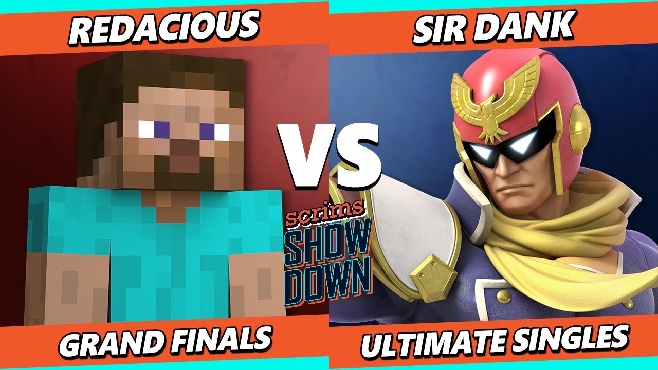 Scrims Showdown 86 GRAND FINALS - Redacious (Steve) Vs. Sir Dank (Captain Falcon) Smash Ultimate