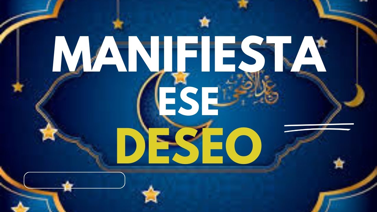 YA NO RETRASES TU DESEO Y PERMITE QUE SE MANIFIESTE!
