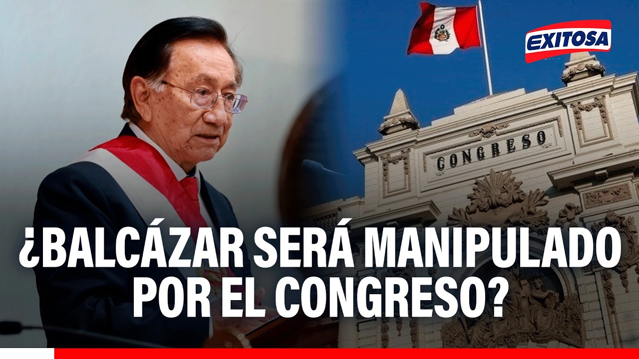 🔴🔵 José María Balcázar puede ser manipulado por el Congreso, señala periodista: Le dirán qué hacer