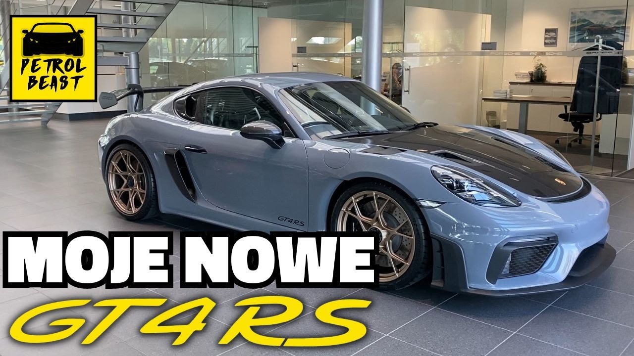 KUPIŁEM Porsche GT4 RS 718 Cayman!! || Odbiór z salonu