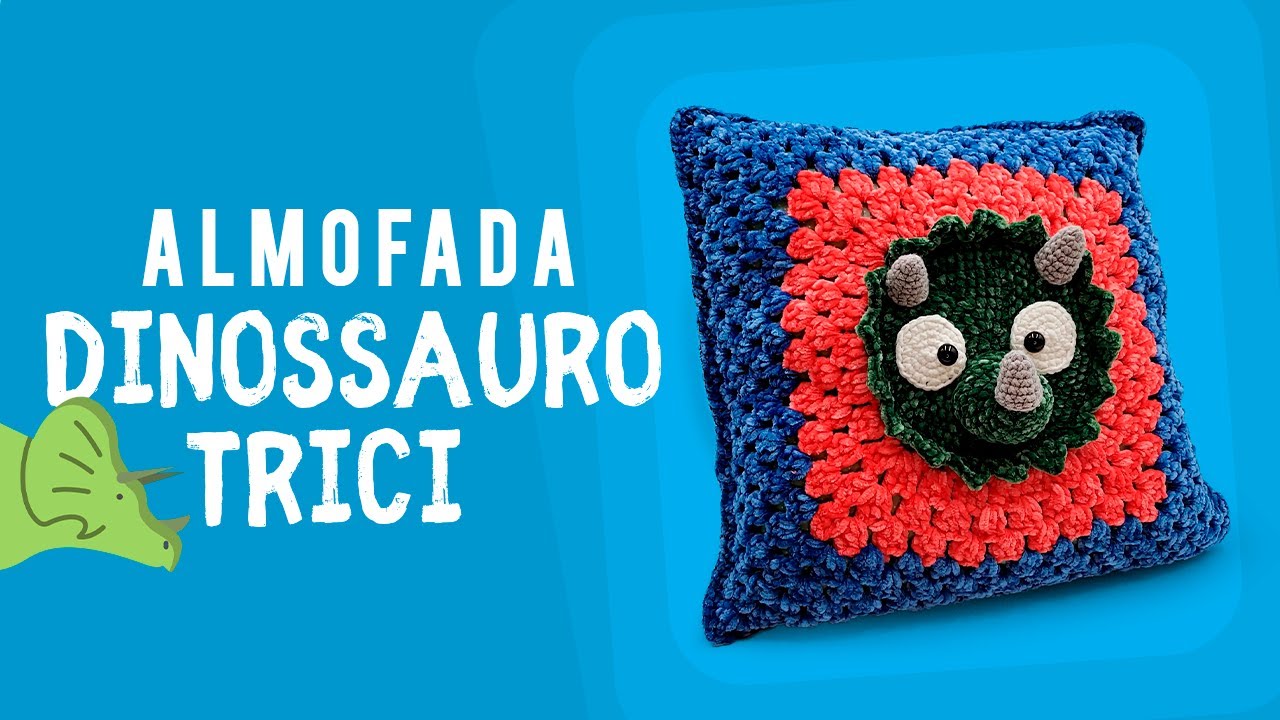 Almofada Dinossauro Trici