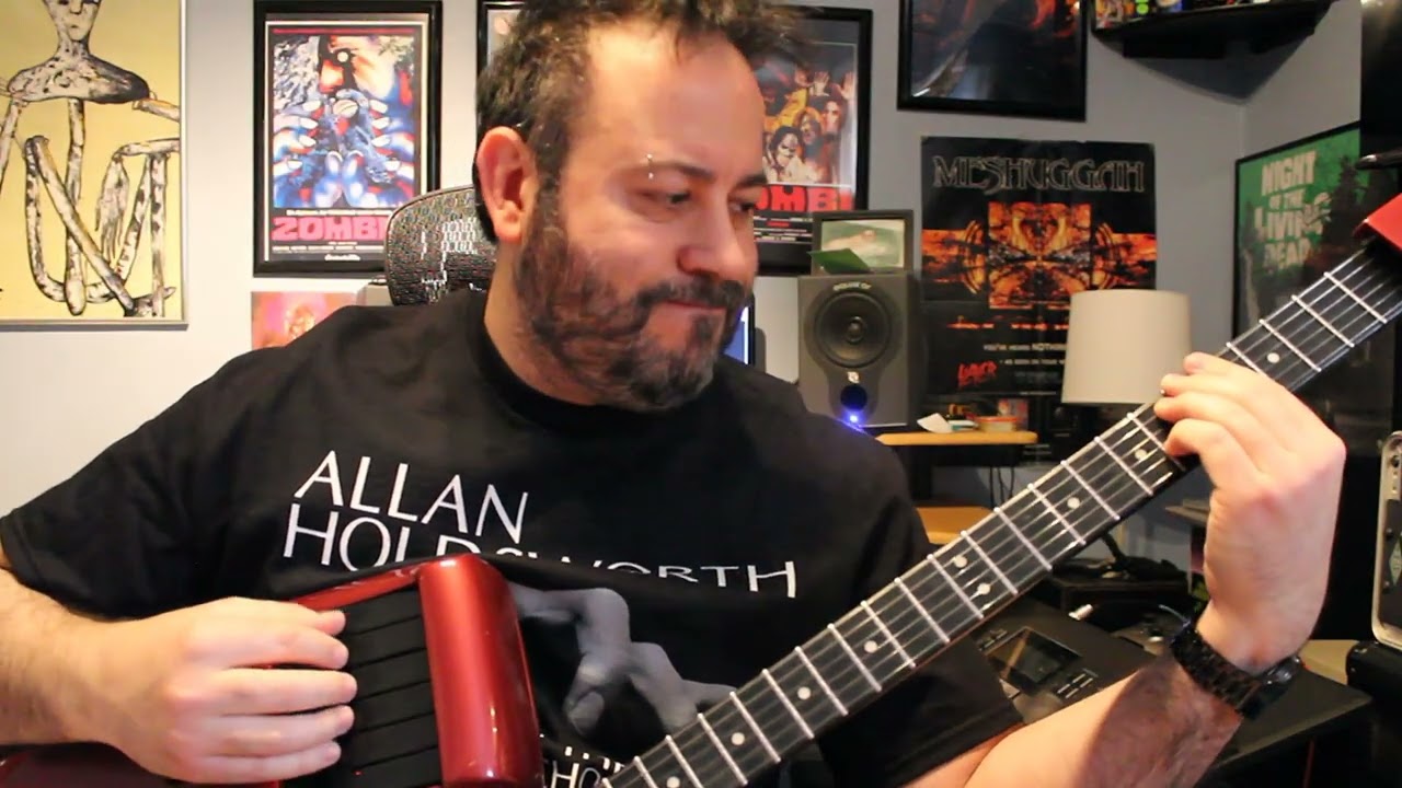 Allan Holdsworth - Poochini SynthAxe cover