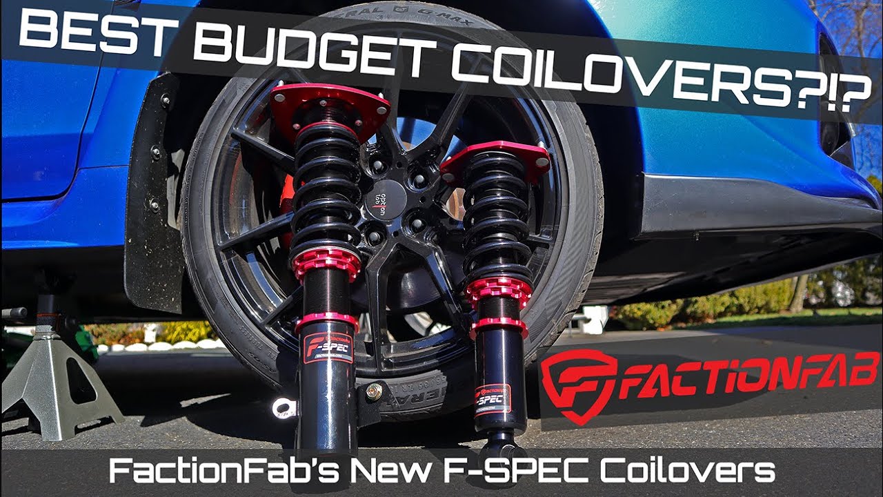 BEST BUDGET COILOVERS?!? - FACTIONFAB F-SPEC - Subaru WRX 15+