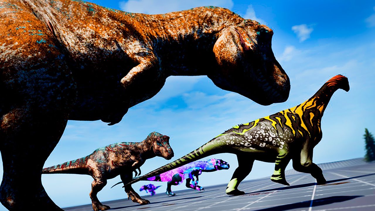 Entre os Dentes da Indominus Rex e do Pycno! Hypos e Gallis | The Isle | (PT/BR)