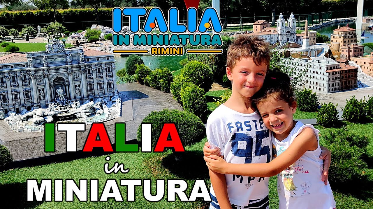 ⛪🏞🏖🏰 Gita a ITALIA IN MINIATURA (Rimini): Canali di Venezia, Pappagalli 🦜 e Trenino di Pinocchio 🚂🤥