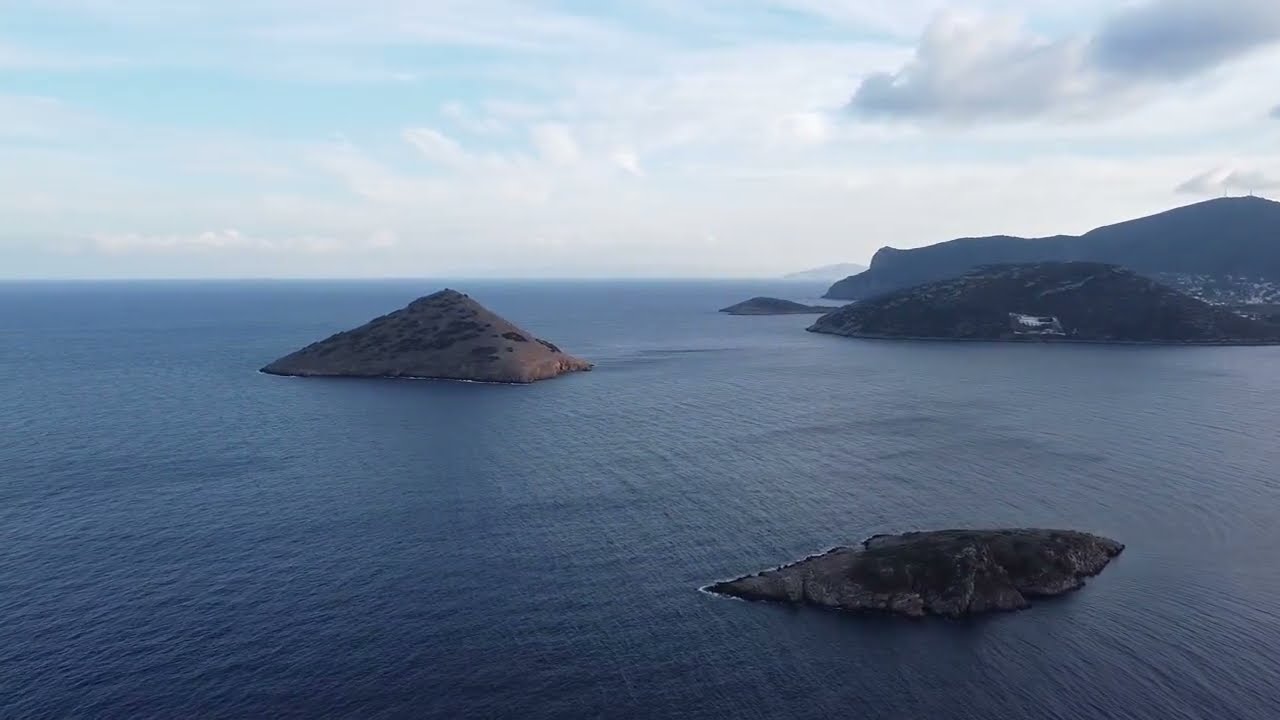 Πόρτο Ράφτη drone 4K video - Porto Rafti, Greece