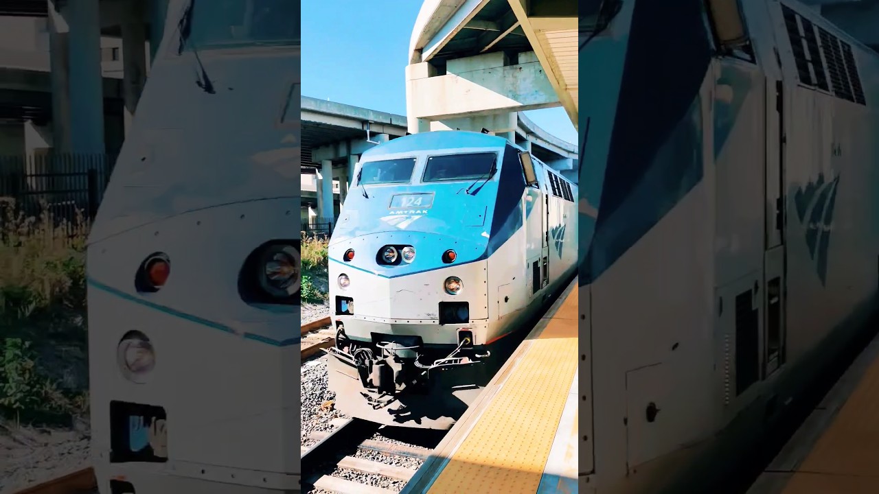 🚆 AMTRAK TRAIN ARRIVING AT BUFFALO EXCHANGE STATION &ndash; 🇺🇸 BUFFALO, NY, USA #train #buffalo #amtrak