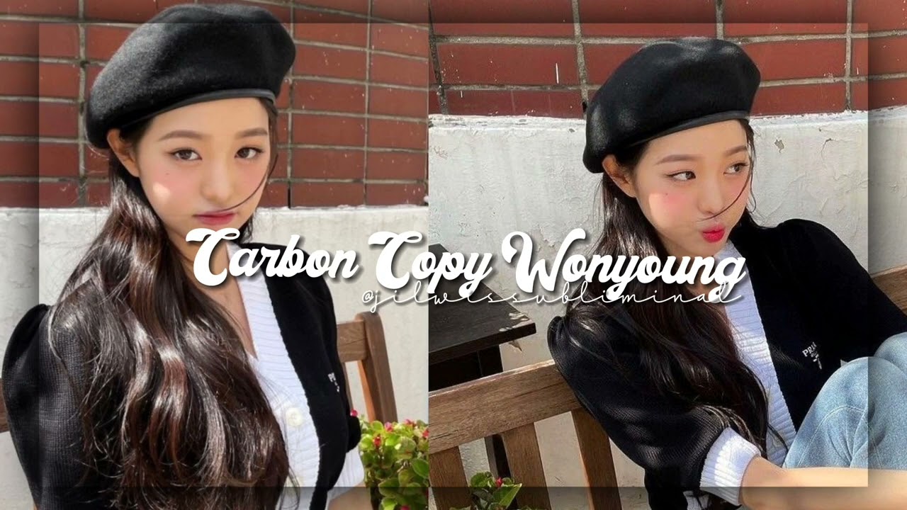 ๋   .  ୨୧   ⊹ 𝐂𝐚𝐫𝐛𝐨𝐧 𝐜𝐨𝐩𝐲 𝐖𝐨𝐧𝐲𝐨𝐮𝐧𝐠 — саблиминал  на внешность Вонен (лицо,фигура,манеры)