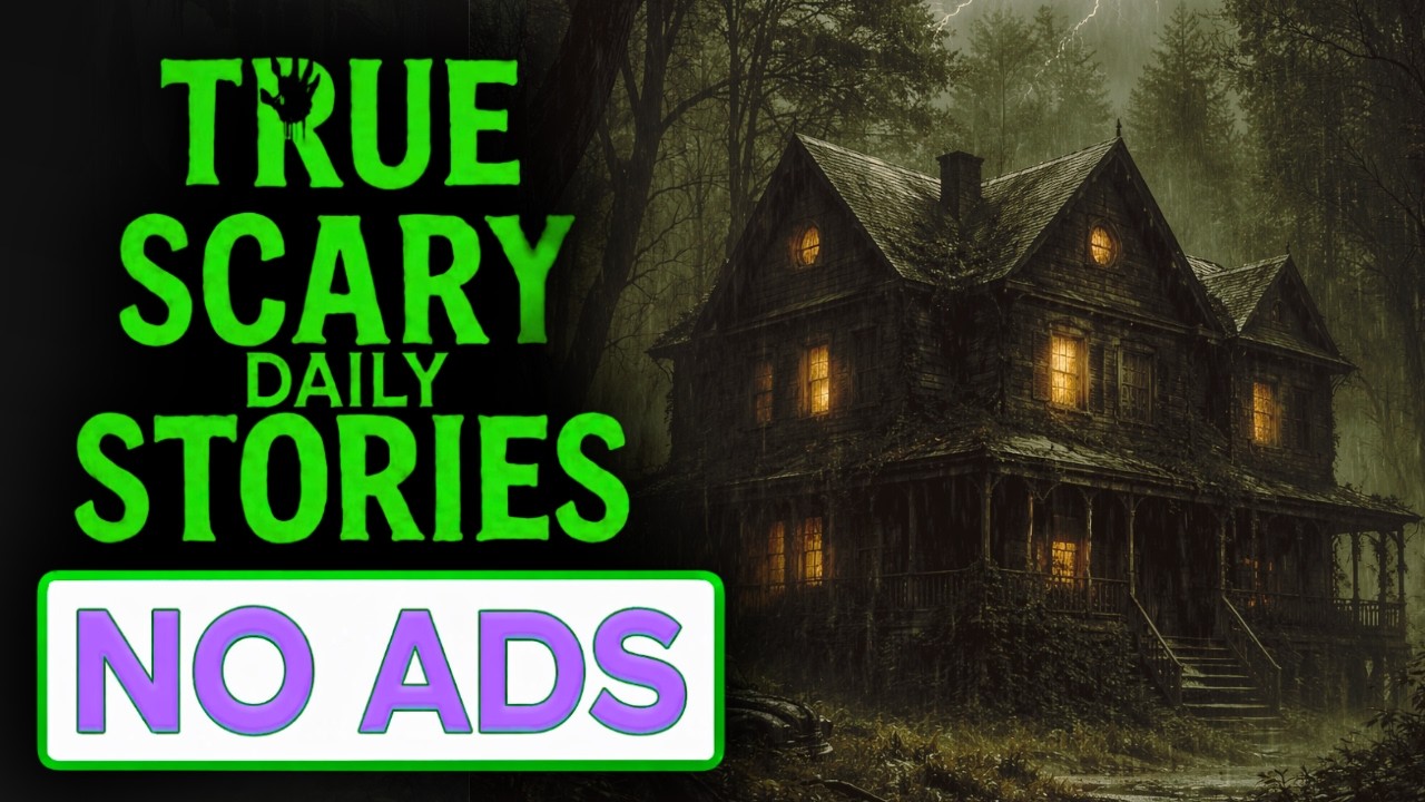 NO ADS 🔴 3 HOURS of TRUE Scary Stories For Sleep | Bedroom Dark Vibe with Gentle Rain | Vol. 6