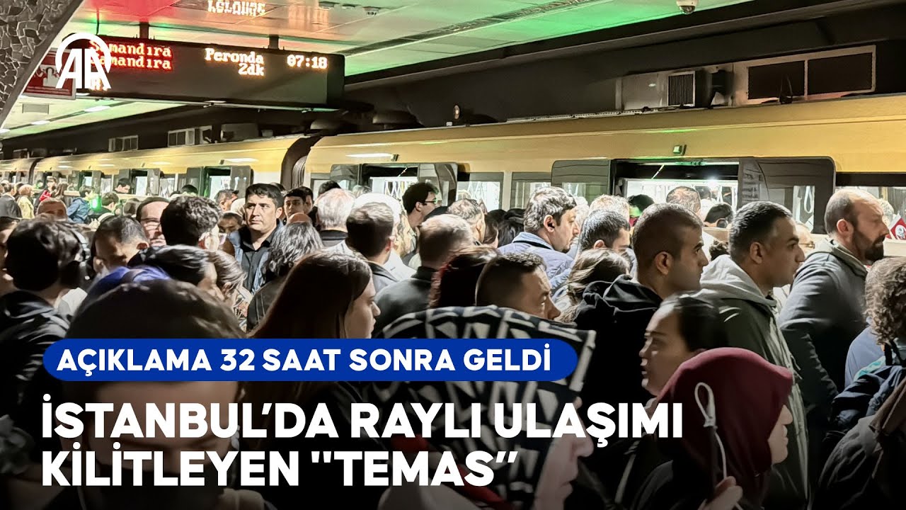 İstanbul’da ulaşımı kilitleyen 