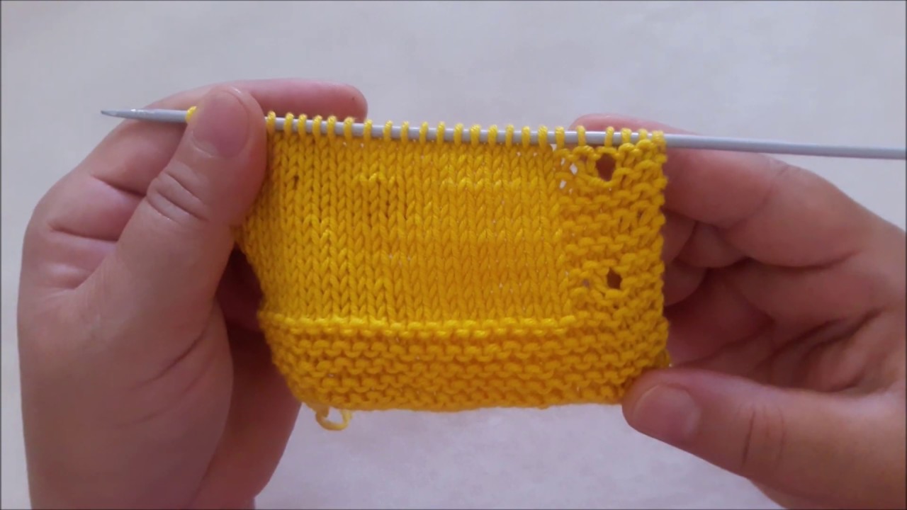 Örgüde İlik Nasıl Açılır, Bebe İliği - How to Open Buttonhole in Knitting