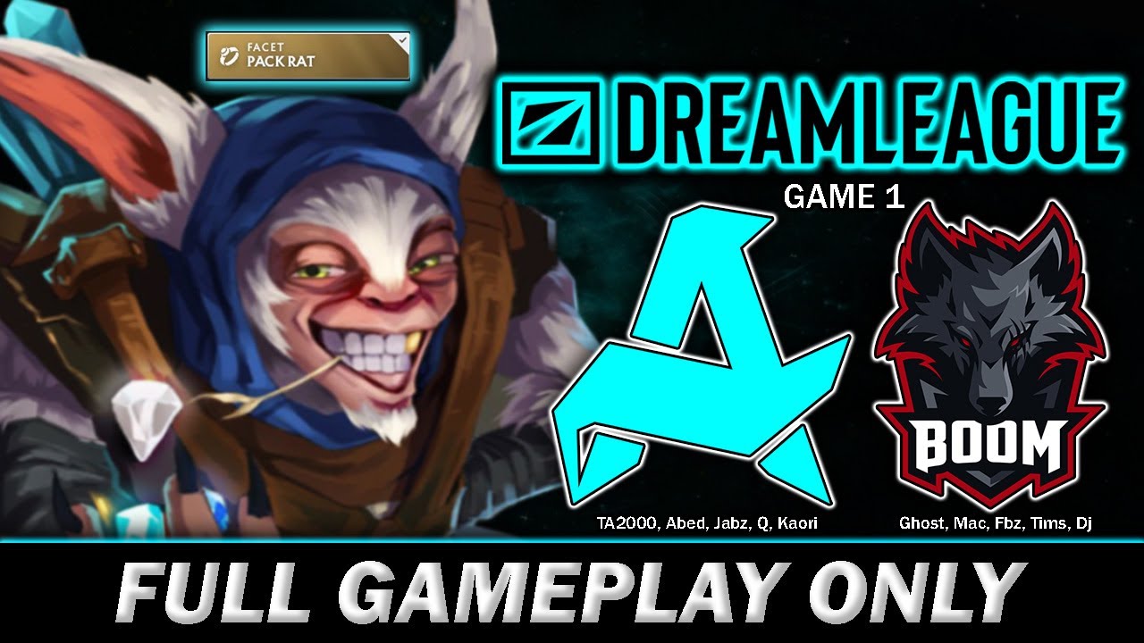 Finally Pack Rat Meepo in Tournament! Game 1 Aurora VS Boom DreamLeague S24 - Meepo Gameplay#881