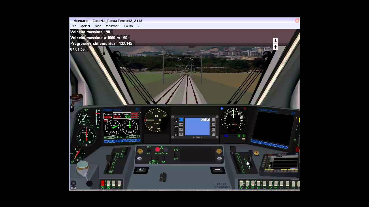 Simulatore Treno 5.00 Benevento-Roma Termini via Caserta.mp4