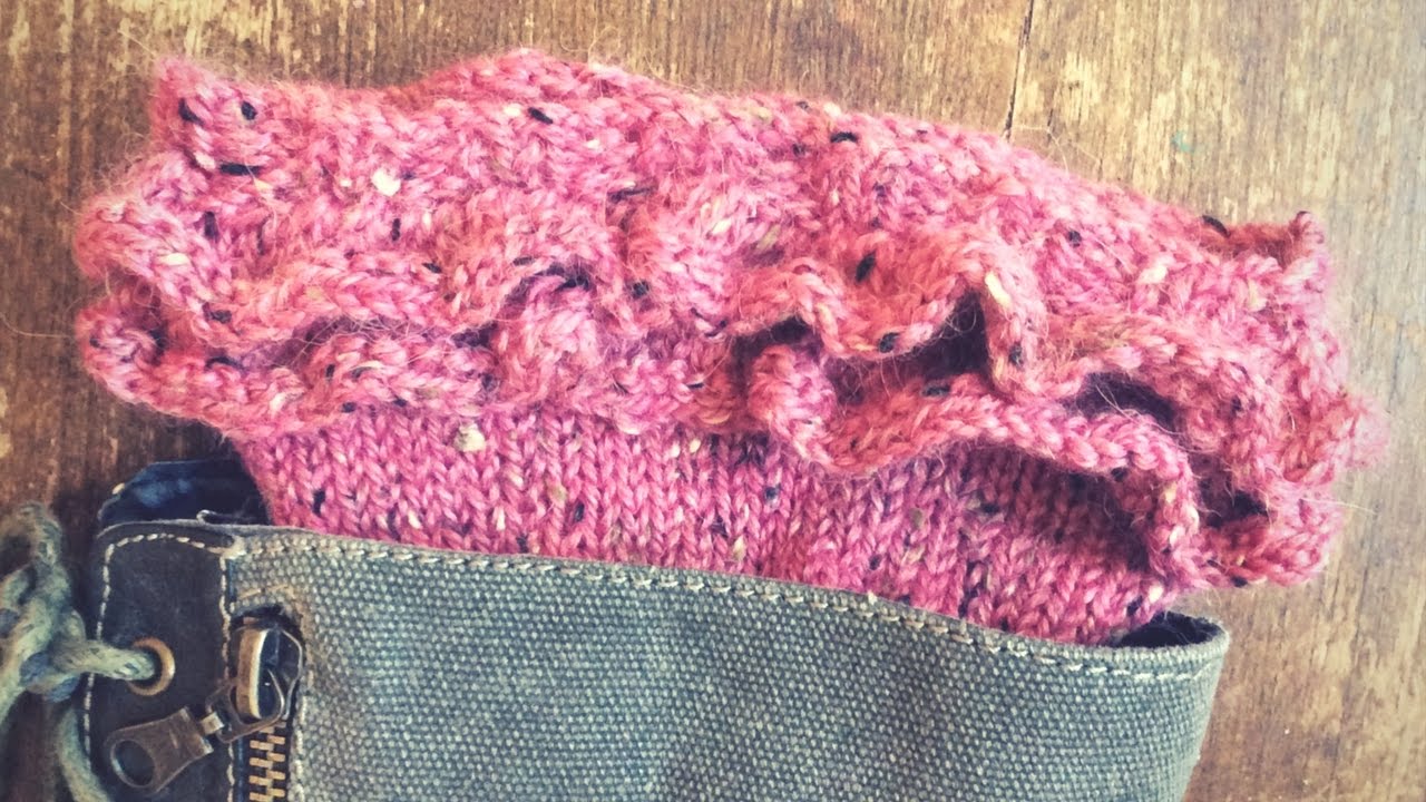 Knit Ruffle Cuffs
