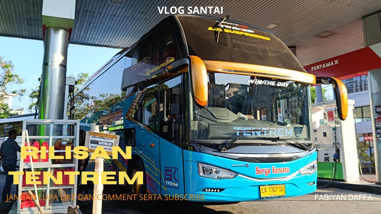 SURYA KENCANA PAKAI HINO RM280ABS!!! Avante H8 karoseri Tentrem banyak diminati