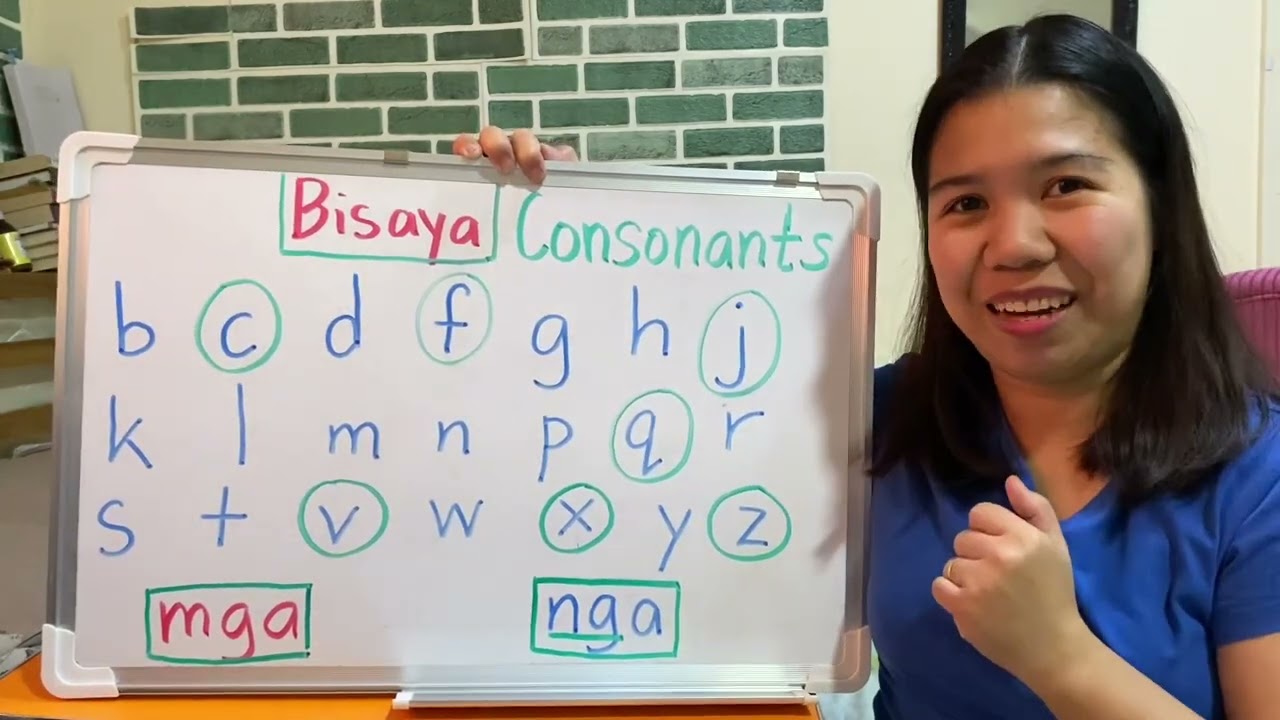 LET’S LEARN BISAYA PRONUNCIATIONS