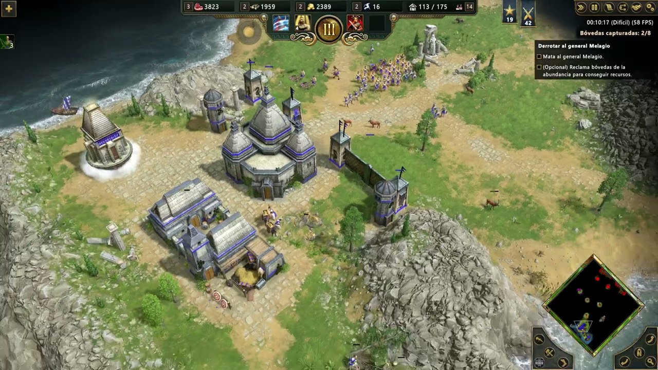 age of mythology retold campaña de los titanes parte 3 60 fps español 1440p