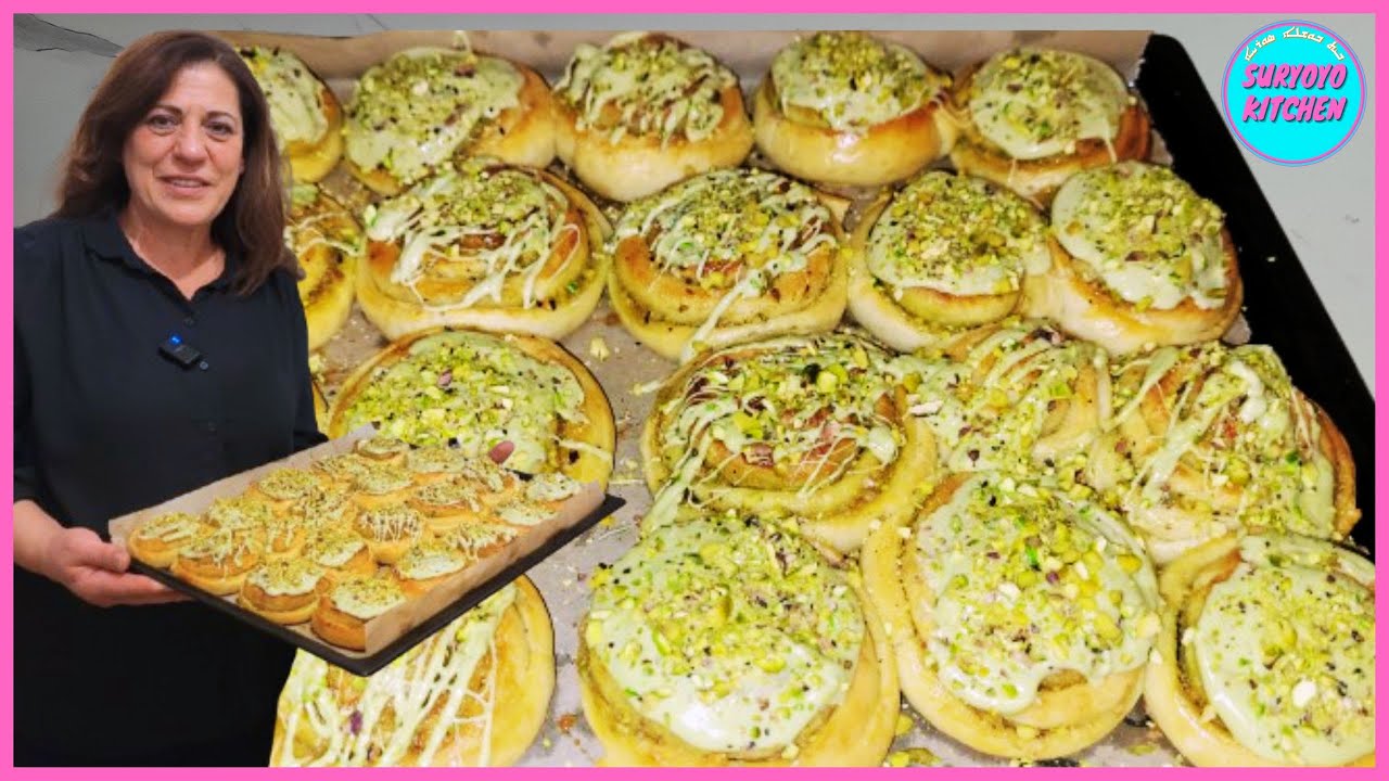 Pistazienschnecken | Pistazienrolls