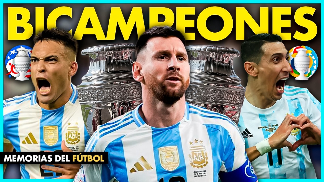 ARGENTINA Campeón COPA AMÉRICA 2024 🇺🇸 🏆  Resumen Completo