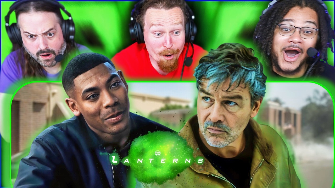 LANTERNS TRAILER REACTION!! Green Lantern HBO Series Breakdown | DC Studios