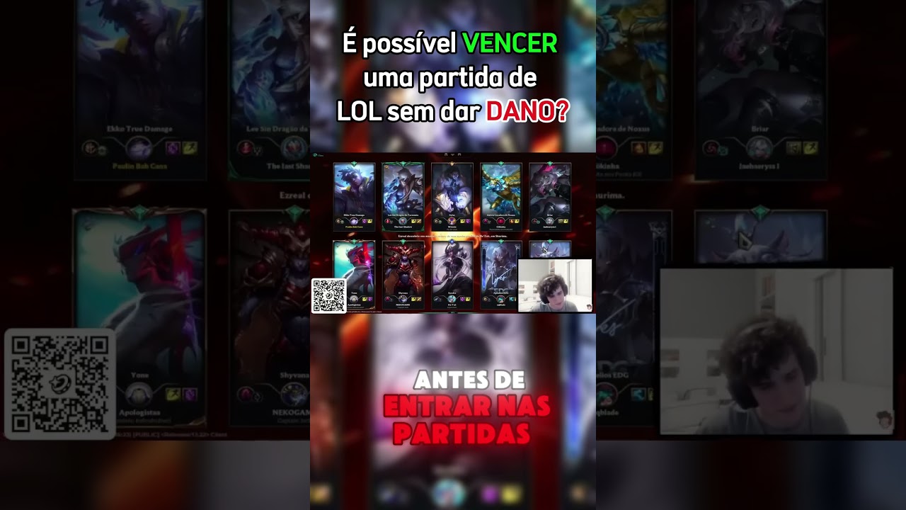 &Eacute; poss&iacute;vel VENCER uma partida de LOL sem dar DANO? PT3