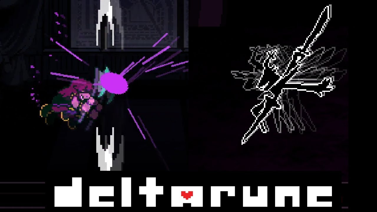 (Без плаща) DELTARUNE, главы 3-4: попытки победить секретных боссов