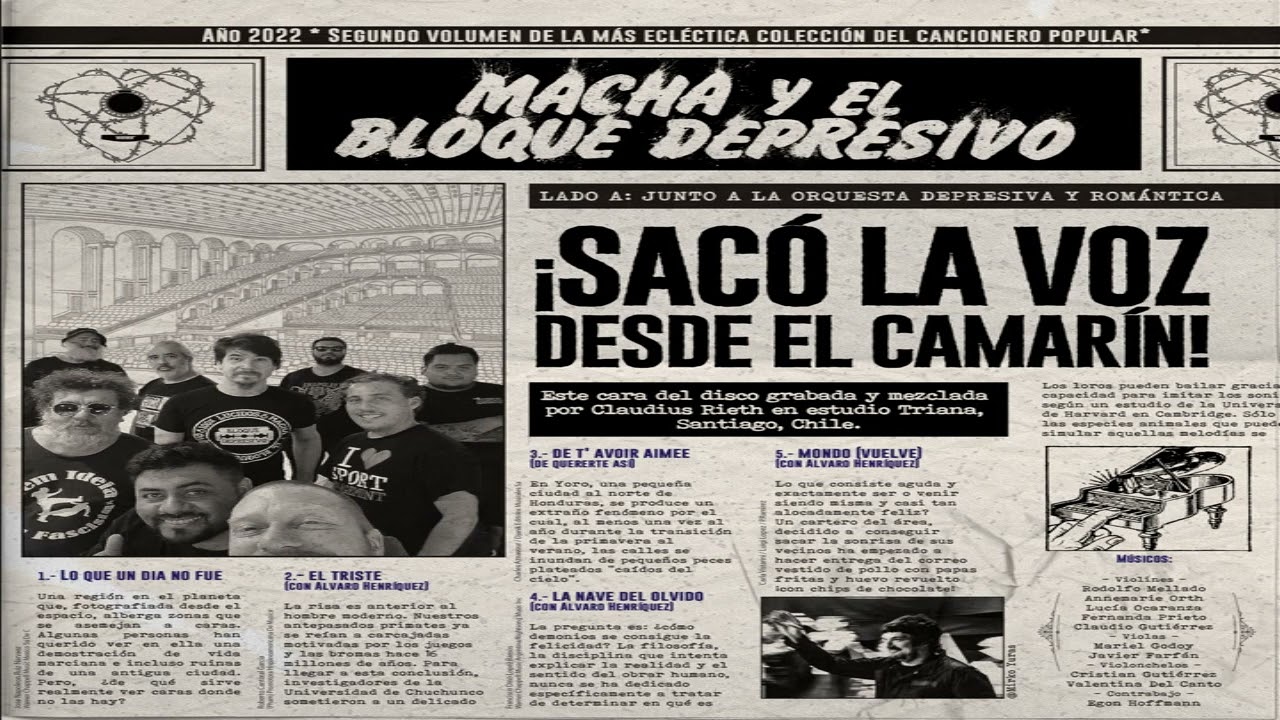 Macha y El Bloque Depresivo - Lado A