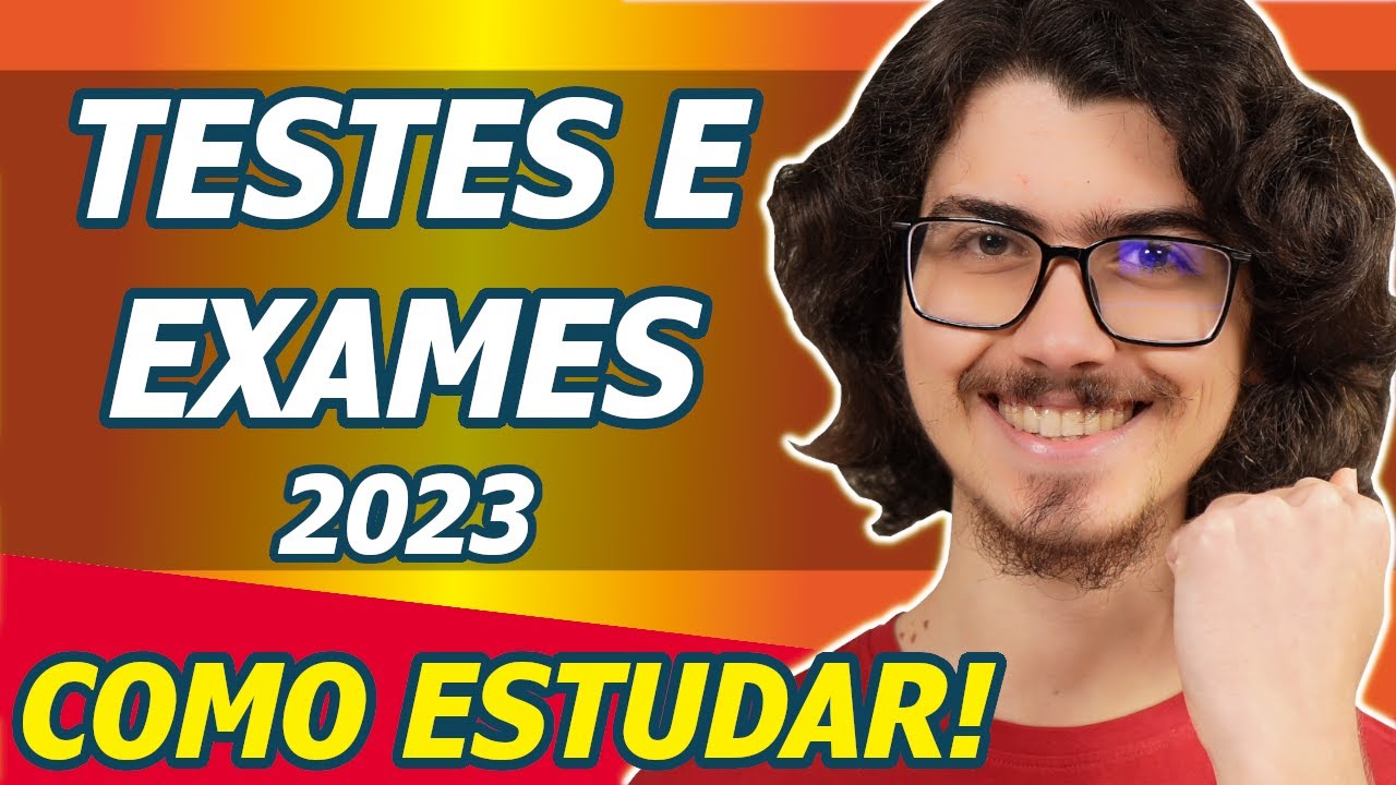 Como Estudar para os *TESTES E EXAMES NACIONAIS 2023* (Matemática A, B, 9.º ano, MACS e TUDO MAIS!!)