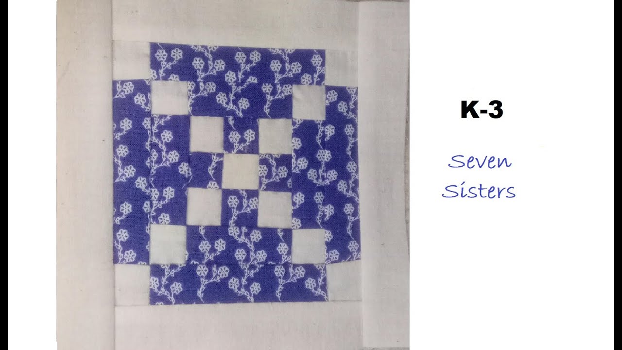 Sew It Seams: Dear Jane block K-3