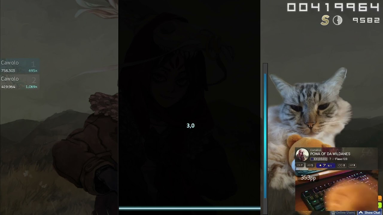 [OSU MANIA] Camellia - POWA OF DA WILDANES [EX] ★7.50
