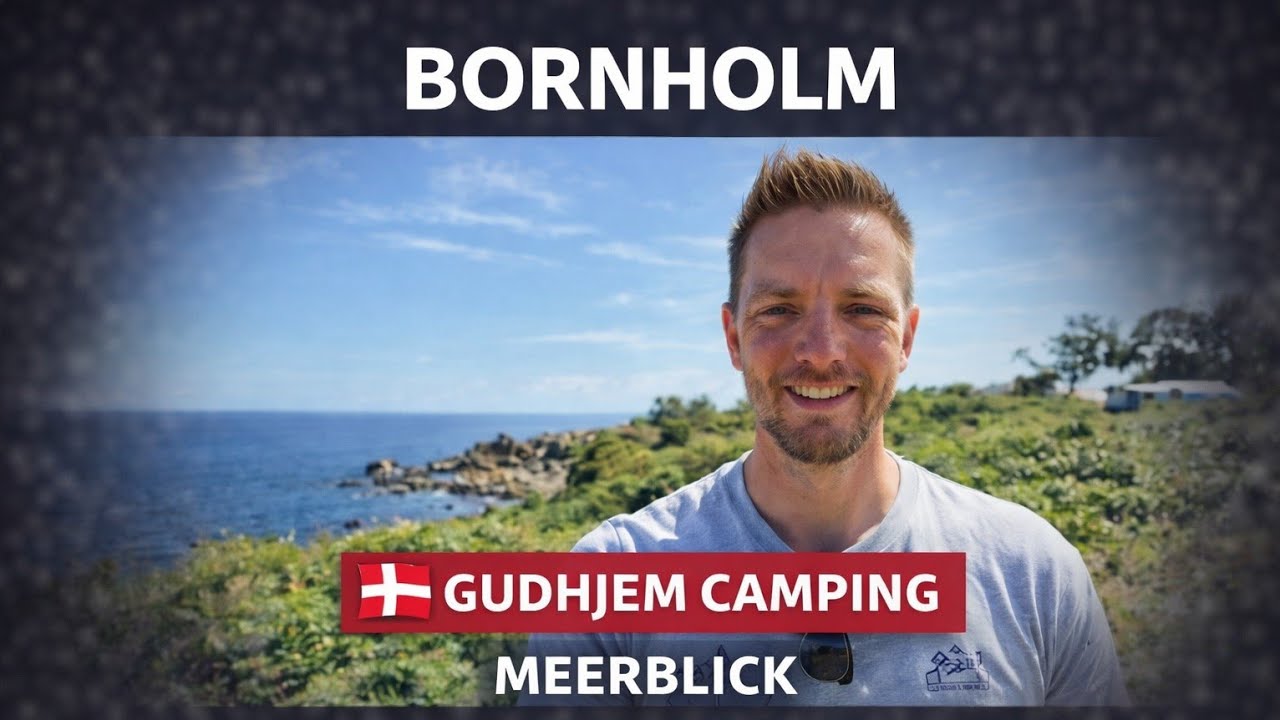 Schönster Campingplatz auf Bornholm. Ostseeblick von überall #carlcamper3#camping#travel#van#danmark