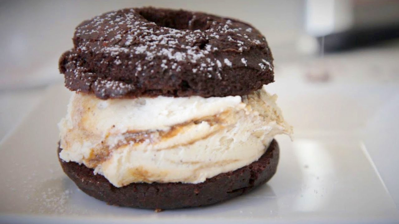 Donut Ice Cream Sandwiches. Enough Said. - NY CHOW Report