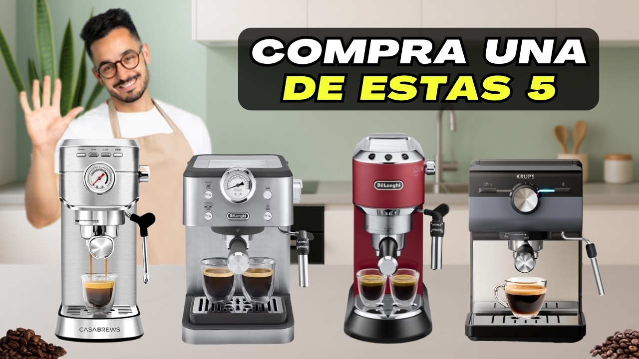 ✅ Las MEJORES Cafeteras EXPRESS Domesticas Calidad Precio? Son Estas 5 ✅