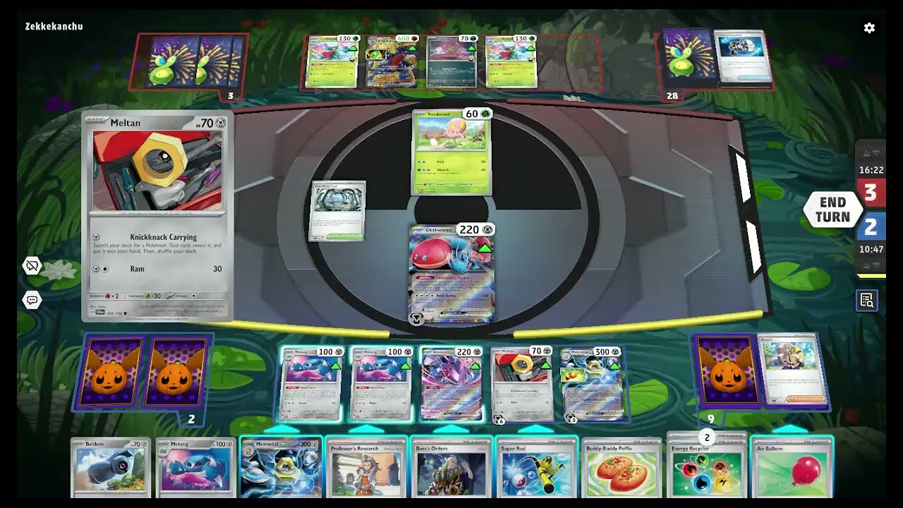 Cynthia's Garchomp Ex vs Orthworm Ex | Pokemon TCG Live