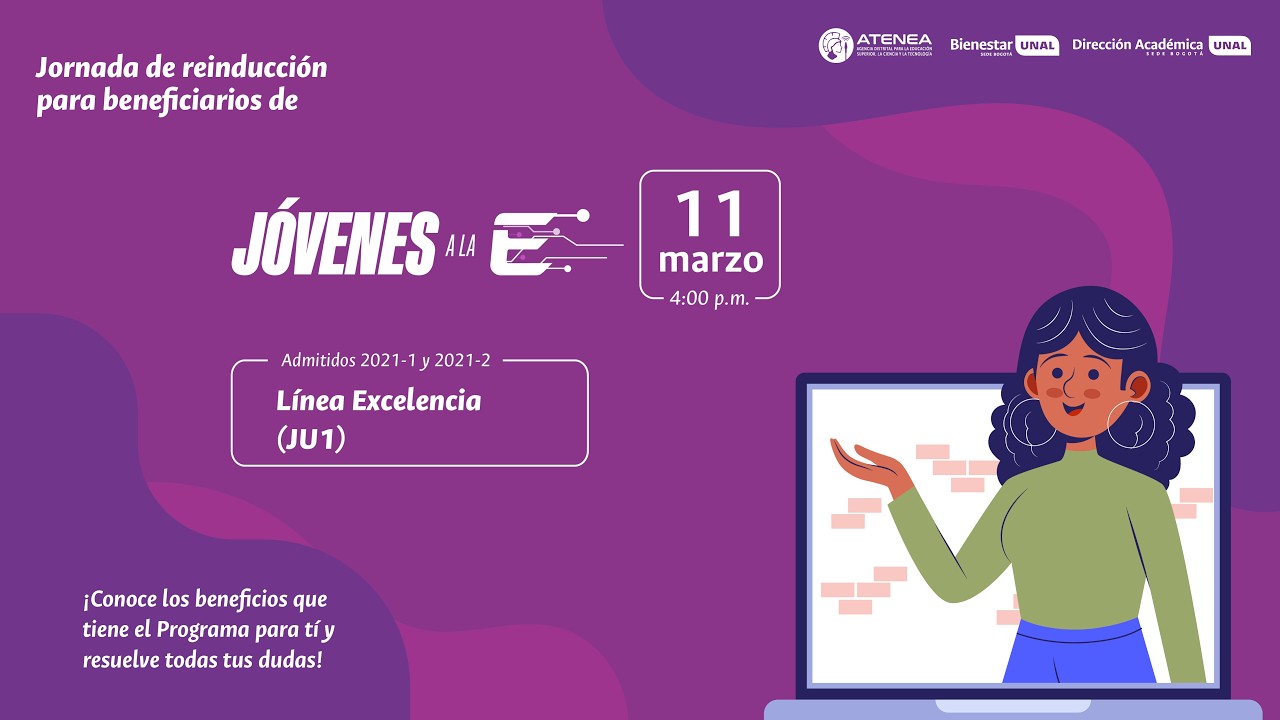 Reinducción Jovenes a la U/E - Línea Excelencia (JU1)