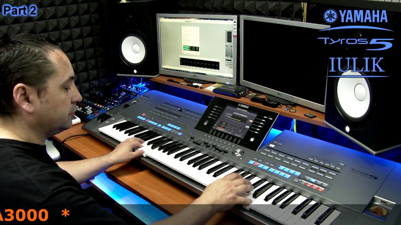 DEMO YAMAHA Tyros 5 - Best Sound ! PART 2 by IULIK