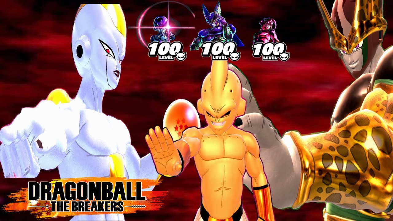Lv.100 Frieza, Cell, and Buu Gameplay | Dragon Ball: The Breakers