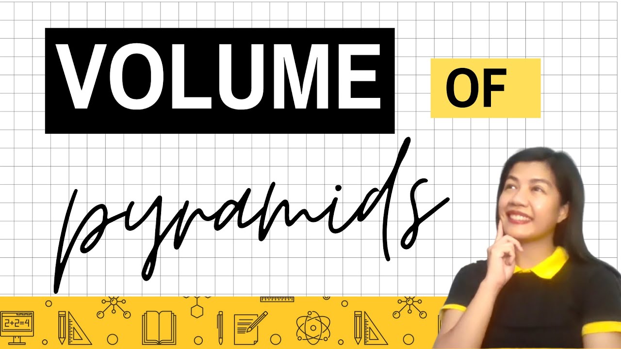 Volume of a Pyramid STEP by STEP Easy Tagalog Math Tutorial | MykeneTV Academy