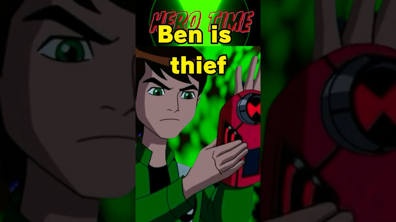 Ben stole the new Omnitrix !? #ben10 #omnitrix