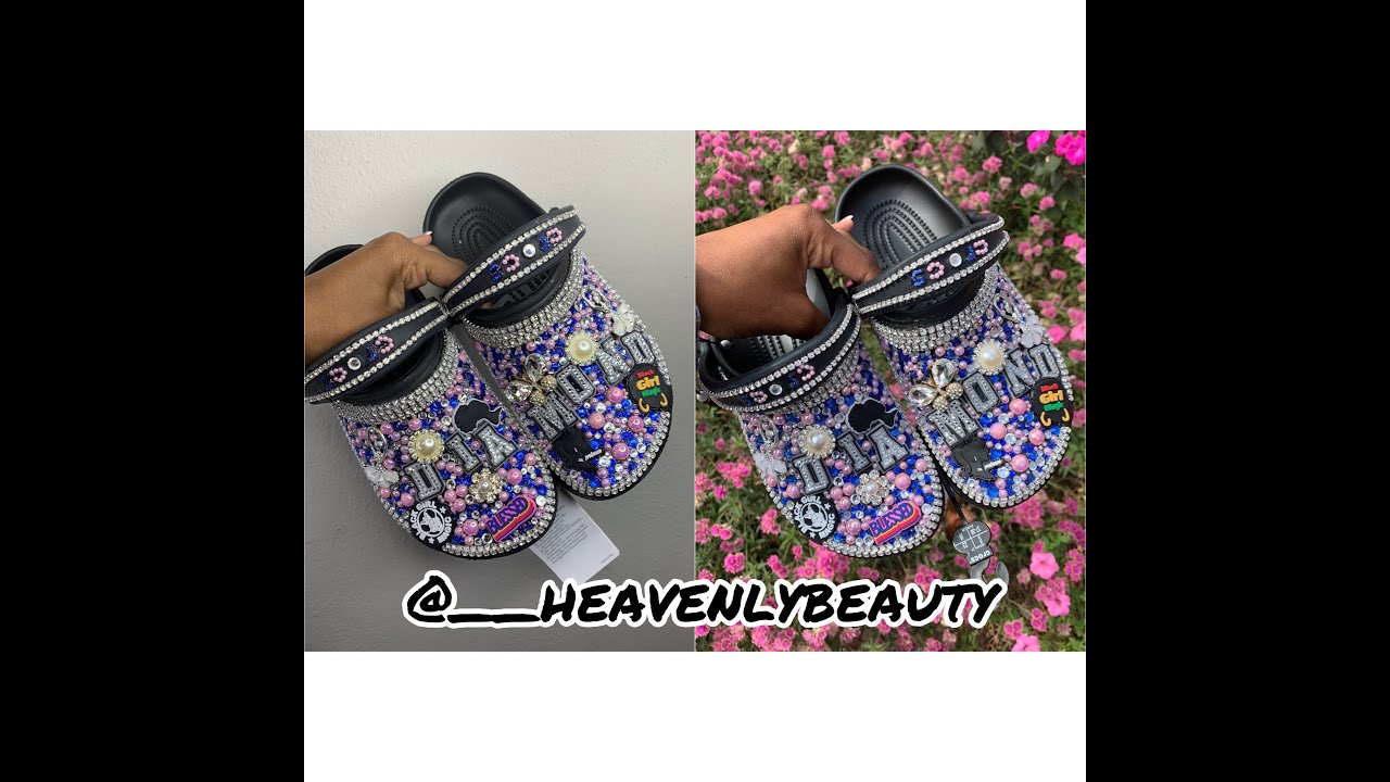 DIY: CUSTOM BLING CROCS: HEAVENLYBEAUTY ~mini tutorial~  