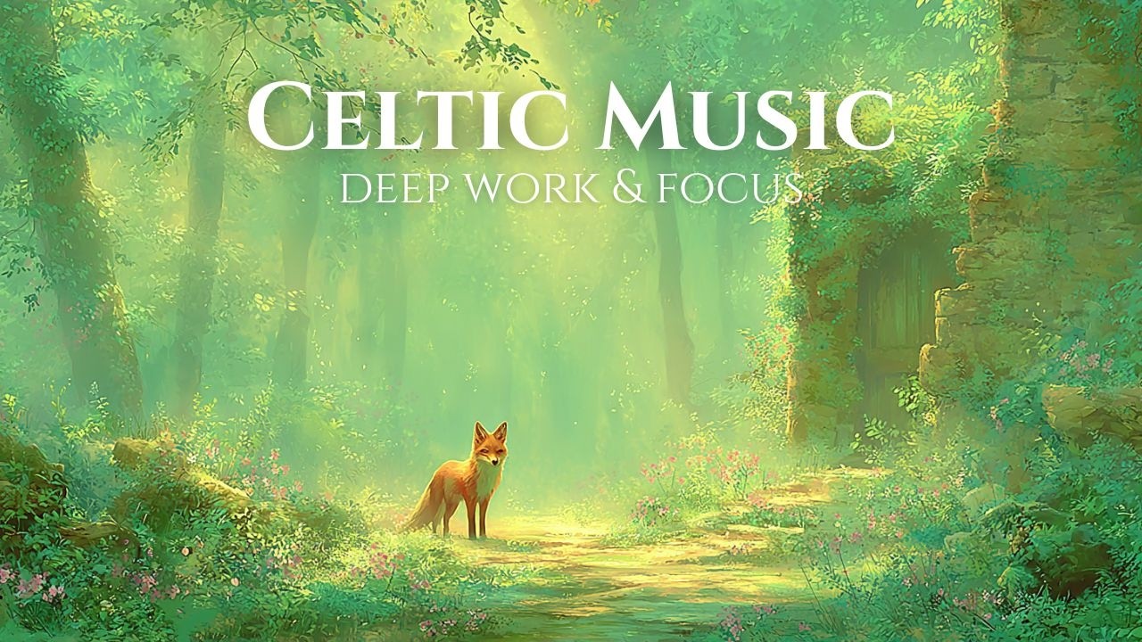 Silent Forest Dawn 🌿 Celtic Music for Deep Work & Maximum Focus