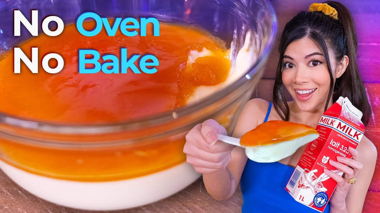 I tried a Satisfying Leftover Milk Dessert (very yum)