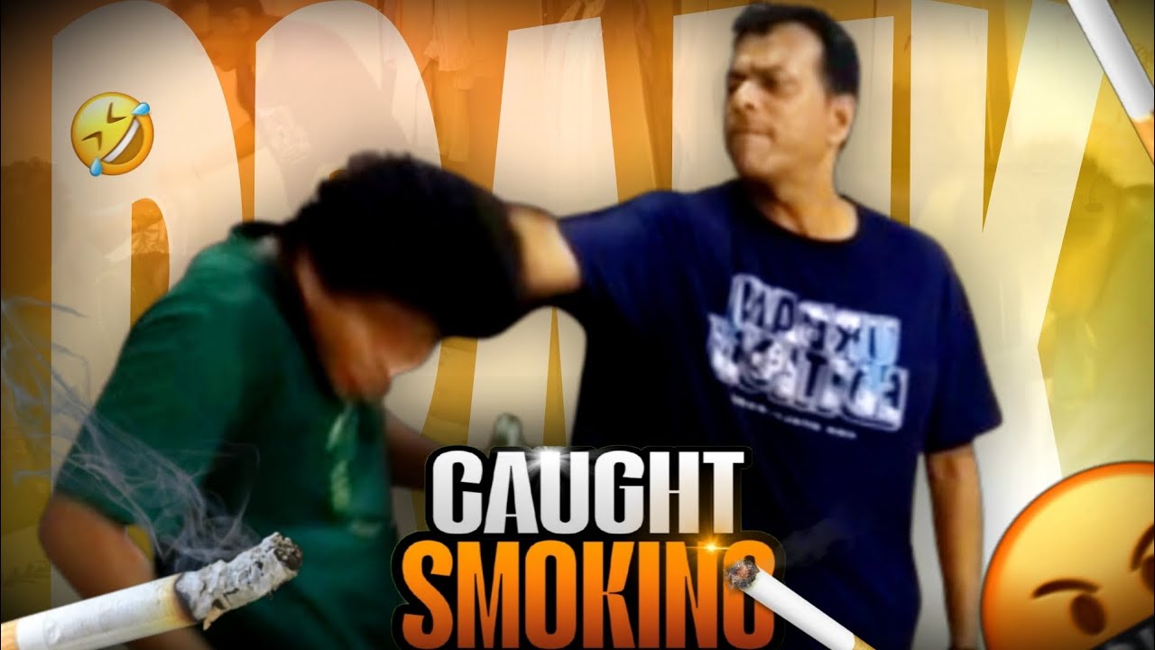 My Dad caught me smoking cigarette 😱 