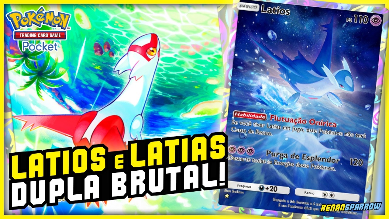 BRUTAL: NOVO DECK DO LATIAS E LATIOS É ENCRENCA EM DOBRO! || Pokémon TCG Pocket #300