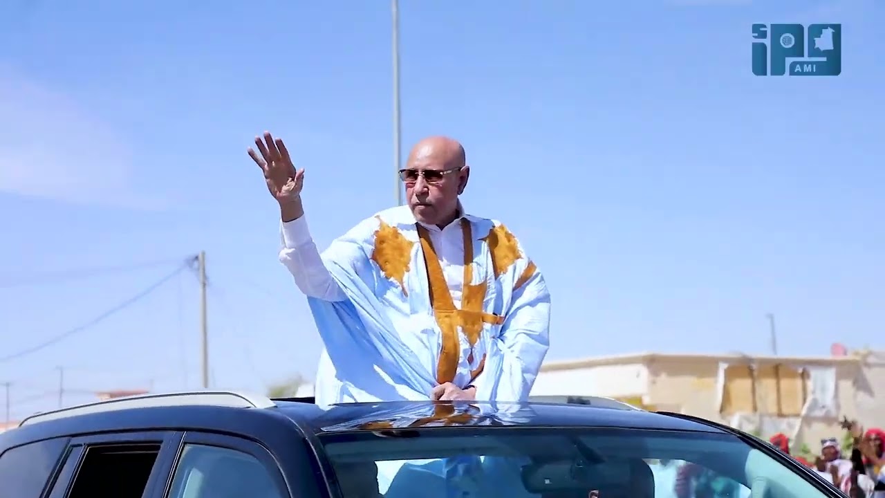 سكان ولاية الحوض الشرقي ينظمون استقبالات شعبية حاشدة احتفاء بزيارة  رئيس الجمهورية  للولاية.
