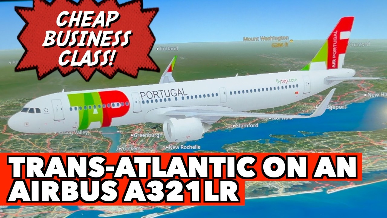TAP Air Portugal JFK to Lisbon Flight Review | Cheapest Business Class to Europe